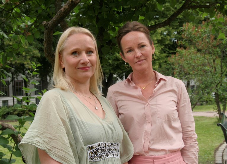 Maria M. Jørstad og Stine Helgeland. Foto Ida Meyn.jpg